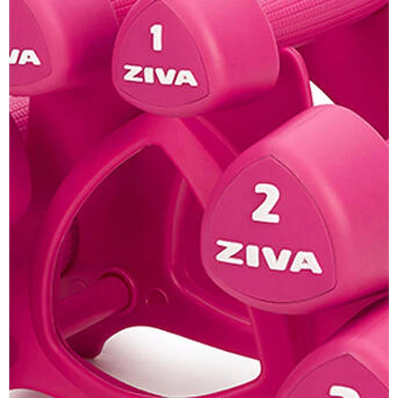 Kit Mancuernas Estudio ZIVA Chic Con Soporte 12 Kg 5 Kit Mancuernas Estudio ZIVA Chic Con Soporte 12 Kg - Imagen 3
