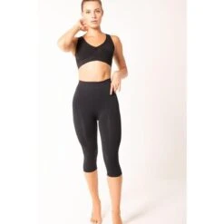 Legging Capri Noche Sin Costuras Con Fibra Emana 200 Den, Nina