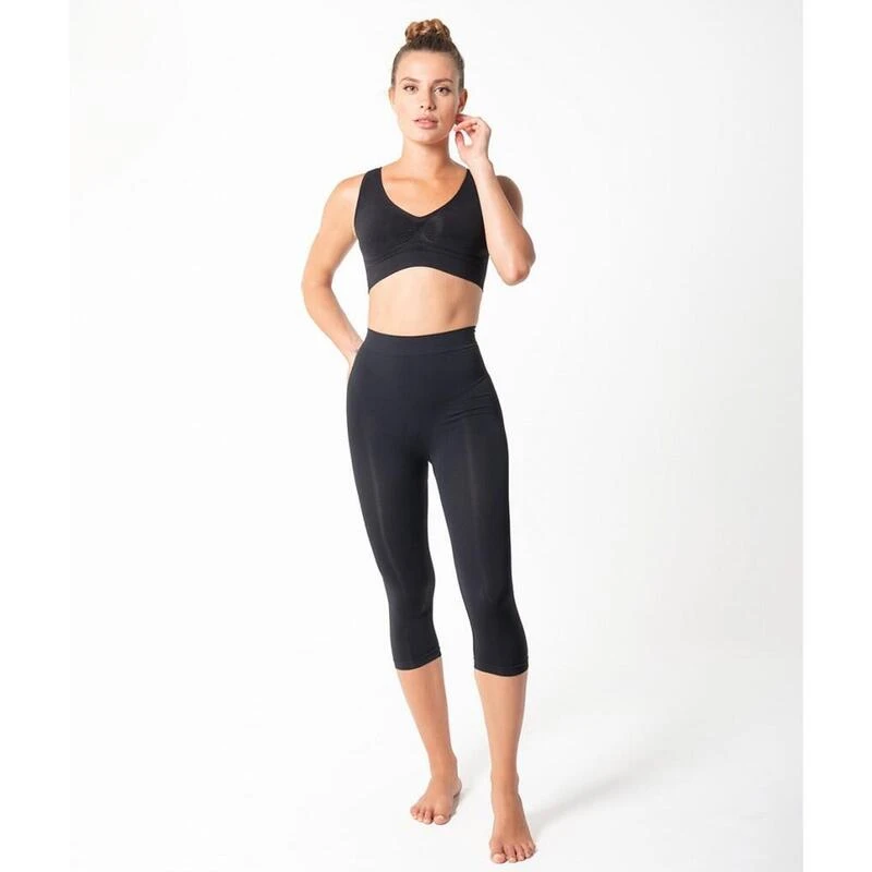 Legging Capri Push Up 160 Den Con Fibra Emana, Lena 5 Legging Capri Push Up 160 Den Con Fibra Emana, Lena - Imagen 3