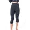 Legging Deportivo Capri Sin Costuras Con Fibra Emana, Namasté Anaissa -Equipo De Fitness legging deportivo capri sin costuras con fibra emana namaste anaissa