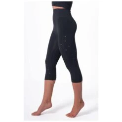 Legging Deportivo Capri Sin Costuras Con Fibra Emana, Namasté Anaissa -Equipo De Fitness legging deportivo capri sin costuras con fibra emana namaste anaissa 2