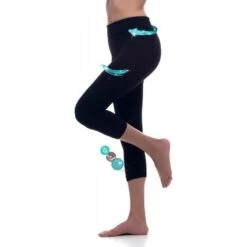 Legging Deportivo Capri Sin Costuras Con Fibra Emana, Namasté Anaissa -Equipo De Fitness legging deportivo capri sin costuras con fibra emana namaste anaissa 4