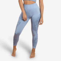 Leggings 7/8 Yoga DYN Azul Lavanda Sin Costuras 9 Leggings 7/8 Yoga DYN Azul Lavanda Sin Costuras -Equipo De Fitness leggings 78 yoga dyn azul lavanda sin costuras 2