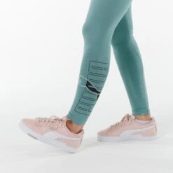 Leggings Fitness Puma Mujer Verde Algodón Largos -Equipo De Fitness leggings fitness puma mujer verde algodon largos 2
