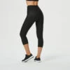 Leggings Mallas Fitness 7/8 Cortos Mujer Negro 1 Leggings Mallas Fitness 7/8 Cortos Mujer Negro -Equipo De Fitness leggings mallas fitness 78 cortos mujer negro