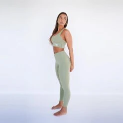 Leggings Mallas Fitness Largas Sostenible Poliéster Mujer Fitplanet Seaturtle -Equipo De Fitness leggings mallas fitness largas sostenible poliester mujer fitplanet seaturtle 2