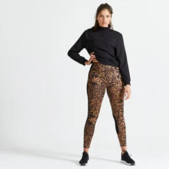 Leggings Mallas Fitness Largos Talle Alto 120 Mujer Animal Print -Equipo De Fitness leggings mallas fitness largos talle alto 120 mujer animal print 2