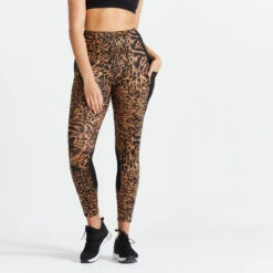 Leggings Mallas Fitness Largos Talle Alto 120 Mujer Animal Print