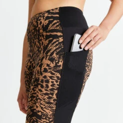 Leggings Mallas Fitness Largos Talle Alto 120 Mujer Animal Print -Equipo De Fitness leggings mallas fitness largos talle alto 120 mujer animal print 3