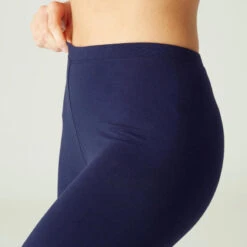 Leggings Mallas Fitness Nyamba Stretch 100 Mujer Azul Marino 11 Leggings Mallas Fitness Nyamba Stretch 100 Mujer Azul Marino -Equipo De Fitness leggings mallas fitness nyamba stretch 100 mujer azul marino 3
