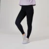 Leggings Mallas Fitness Slim Mujer Nyamba 900 Negro -Equipo De Fitness leggings mallas fitness slim mujer nyamba 900 negro