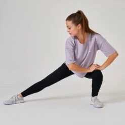 Leggings Mallas Fitness Slim Mujer Nyamba 900 Negro -Equipo De Fitness leggings mallas fitness slim mujer nyamba 900 negro 3