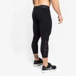 Leggings Premium Hombre Negro 11 Leggings Premium Hombre Negro -Equipo De Fitness leggings premium hombre negro 4