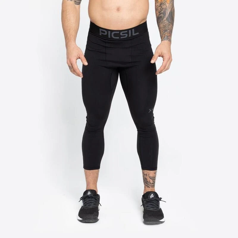 Leggings Premium Hombre Negro 3 Leggings Premium Hombre Negro