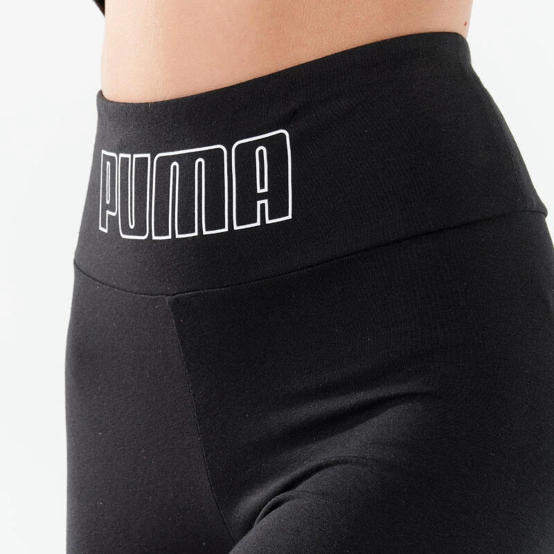 Leggings Puma Mujer Negro Algodón Largos 5 Leggings Puma Mujer Negro Algodón Largos - Imagen 3
