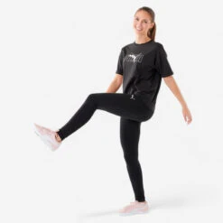 Leggings Puma Mujer Negro Algodón Largos