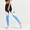 Leggings Talle Alto Fitness Moldeador Color Block