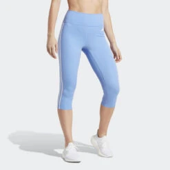 ADIDAS Mallas 3/4 Train Essentials High-Waisted 3 Bandas -Equipo De Fitness mallas 34 train essentials high waisted 3 bandas 5