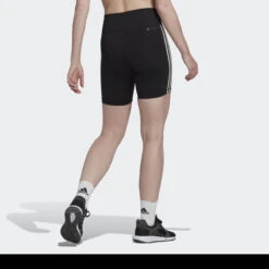 ADIDAS Mallas Cortas Training Essentials High-Waisted 3 Bandas 12 ADIDAS Mallas Cortas Training Essentials High-Waisted 3 Bandas -Equipo De Fitness mallas cortas training essentials high waisted 3 bandas 4