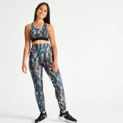 Mallas Fitness Dance Efecto Vientre Plano Starever Mujer Multicolor -Equipo De Fitness mallas fitness dance efecto vientre plano starever mujer multicolor 2