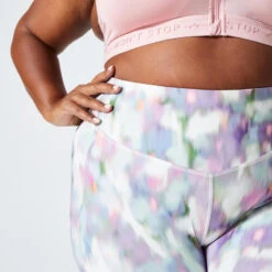 Mallas Fitness Talla Grande Tiro Alto Mujer Domyos 500 Blanco Nieve -Equipo De Fitness mallas fitness talla grande tiro alto mujer domyos 500 blanco nieve 2