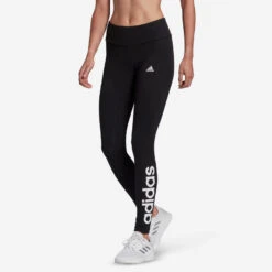 Mallas Leggings Adidas Fitness Mujer Linear Negro