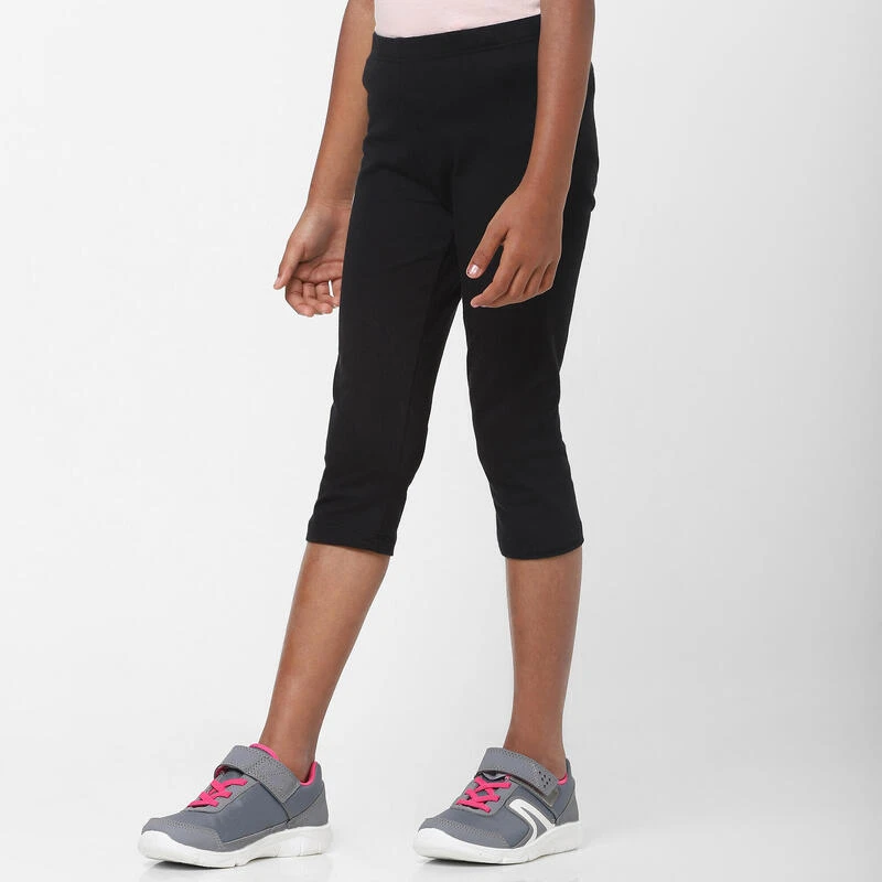 Mallas Leggings Niña Y Niño 100 Gimnasia Negro 5 Mallas Leggings Niña Y Niño 100 Gimnasia Negro - Imagen 3
