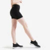 Mallas Short Fitness Vientre Plano Mujer Domyos Negro 1 Mallas Short Fitness Vientre Plano Mujer Domyos Negro -Equipo De Fitness mallas short fitness vientre plano mujer domyos negro