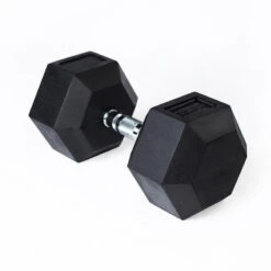 Mancuerna Hexagonal BOXPT 37,5kg Negra