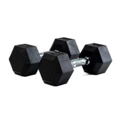 BODYTONE Mancuernas De Goma Hexagonales Profesionales 9Kg