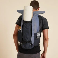 Mochila Esterilla Yoga Azul Gris -Equipo De Fitness mochila esterilla yoga azul gris 2