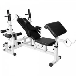 Multiestación Musculación Home Gym Gorilla Sports Negro -Equipo De Fitness multiestacion musculacion home gym gorilla sports blanco