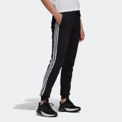 Pantalón Adidas Jogger Mujer Fitness 3 Franjas Negro 9 Pantalón Adidas Jogger Mujer Fitness 3 Franjas Negro -Equipo De Fitness pantalon adidas jogger mujer fitness 3 franjas negro 2