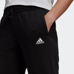 Pantalón Adidas Mujer Jogger Fitness Linear Negro 11 Pantalón Adidas Mujer Jogger Fitness Linear Negro -Equipo De Fitness pantalon adidas mujer jogger fitness linear negro 4