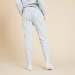 PANTALÓN CARROT MUJER YOGA SUAVE AZUL CLARO -Equipo De Fitness pantalon carrot mujer yoga suave azul claro 3