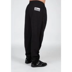 Pantalón Chándal Fitness Largo Hombre GORILLA WEAR Augustine OldSchool Negro -Equipo De Fitness pantalon chandal fitness largo hombre gorilla wear augustine oldschool negro 2