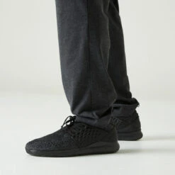 Pantalón Chándal Fitness Regular Hombre Domyos 100 Gris 11 Pantalón Chándal Fitness Regular Hombre Domyos 100 Gris -Equipo De Fitness pantalon chandal fitness regular hombre domyos 100 gris 4