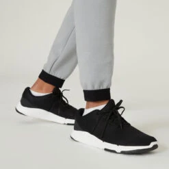 Pantalón Chándal Fitness Slim Hombre Domyos 540 Gris -Equipo De Fitness pantalon chandal fitness slim hombre domyos 540 gris 2