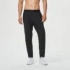Pantalón Chándal Fitness Transpirable Slim Hombre Domyos Negro -Equipo De Fitness pantalon chandal fitness transpirable slim hombre domyos negro