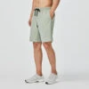 Pantalón Corto Chándal Short Hombre Domyos 500 Verde -Equipo De Fitness pantalon corto chandal short hombre domyos 500 verde