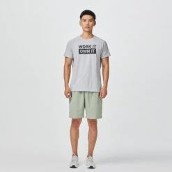 Pantalón Corto Chándal Short Hombre Domyos 500 Verde 10 Pantalón Corto Chándal Short Hombre Domyos 500 Verde -Equipo De Fitness pantalon corto chandal short hombre domyos 500 verde 2