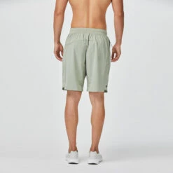 Pantalón Corto Chándal Short Hombre Domyos 500 Verde 12 Pantalón Corto Chándal Short Hombre Domyos 500 Verde -Equipo De Fitness pantalon corto chandal short hombre domyos 500 verde 4