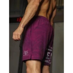 Pantalón Corto Hombre Banbroken PASSION Burdeos -Equipo De Fitness pantalon corto hombre banbroken passion burdeos 2