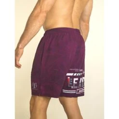 Pantalón Corto Hombre Banbroken PASSION Burdeos -Equipo De Fitness pantalon corto hombre banbroken passion burdeos 4