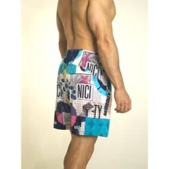 Pantalón Corto Hombre Banbroken SYNCHRO Multicolor -Equipo De Fitness pantalon corto hombre banbroken synchro multicolor 3