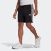 Pantalón Corto Short Adidas Hombre Fitness 3 Rayas Negro -Equipo De Fitness pantalon corto short adidas hombre fitness 3 rayas negro