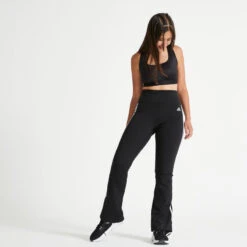 Pantalón Fitness Cardio Adidas Mujer Negro -Equipo De Fitness pantalon fitness cardio adidas mujer negro 2