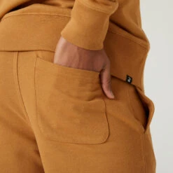 Pantalón Jogger Fitness 500 Essential Hombre Marrón Avellana -Equipo De Fitness pantalon jogger fitness 500 essential hombre marron avellana 3