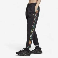 Pantalón Jogger Fitness Adidas Mujer Negro Estampado Floral