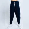 Pantalones Chandal 100% Algodón BCI De Mujer TRR Azul Marino 2 Pantalones Chandal 100% Algodón BCI De Mujer TRR Azul Marino -Equipo De Fitness pantalones chandal 100 algodon bci de mujer trr azul marino